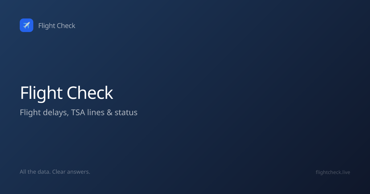 Flight Check logo